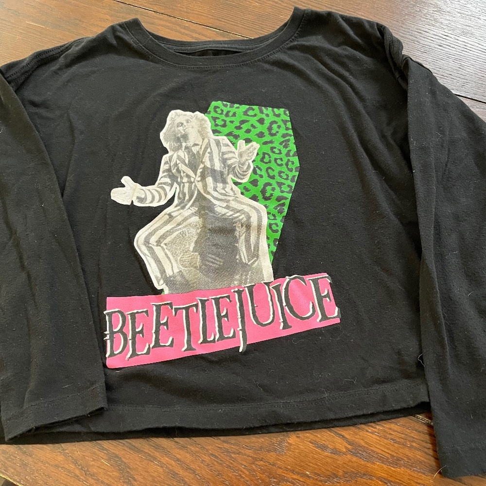 Beetlejuice black t-shirt